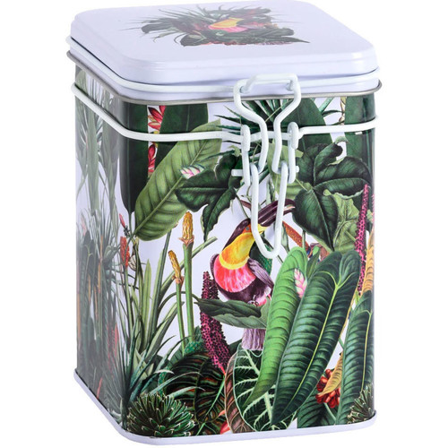 Vases / caches pots dintérieur Paniers / boites et corbeilles Eigenart Petite boite Rainforest pour le thé Contenance 150 gr Vert