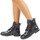 Chaussures Fille cushion Boots Kickers KICK MOOD Noir Vernis