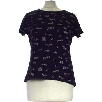 Vêtements Femme T-shirts & Polos Mango top manches courtes  34 - T0 - XS Gris Gris