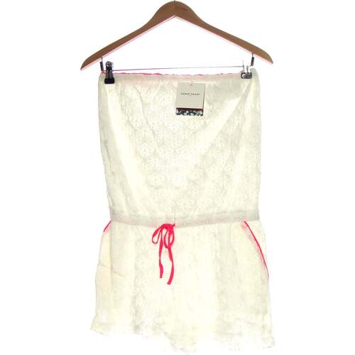 Combi-short 38 Femme Vêtements Combinaisons Combishorts T2 M Combinaisons Naf Naf en coloris Blanc 