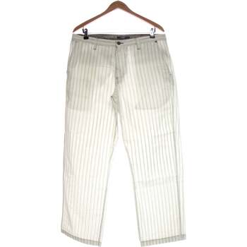 Vêtements Homme Pantalons Celio Pantalon Droit Homme  44 - T5 - Xl/xxl Blanc