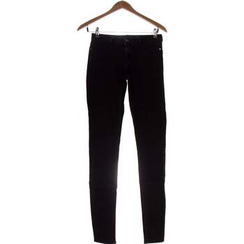 Promod pantalon slim femme  34 - T0 - XS Noir Noir