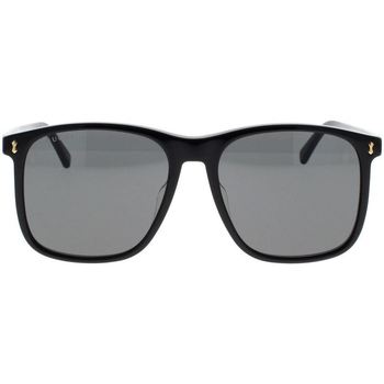 Gucci Eyewear aviator-frame tinted sunglasses Homme Lunettes de soleil Gucci Occhiali da Sole  GG1041S 001 Noir
