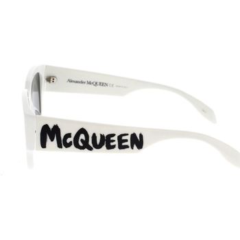 McQ Alexander McQueen Occhiali da Sole  AM0329S 003 Blanc