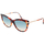 Montres & Bijoux Lunettes de soleil Tom Ford Occhiali da Sole  Kira FT0821 55P Marron