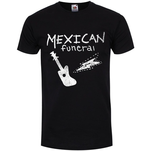 Vêtements Homme T-shirts manches longues Grindstore Mexican Funeral Noir