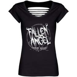 Vêtements Femme T-shirts manches longues Grindstore Fallen Angel Noir