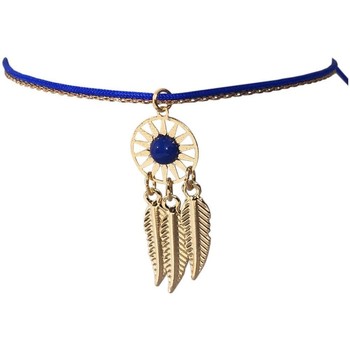 Montres & Bijoux Bracelets Nusa Dua Bracelet fantaisie Bleu Foncé thème Indien pour femme Bleu