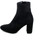 Chaussures Femme Low blackwhite boots L'angolo 949007C.01 Noir