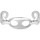 Montres & Bijoux Femme Bracelets Prada Pre-Owned 1990s tie detail pumpsa Prada Bracelet  Etreinte Blanc