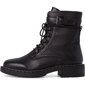 Chaussures Femme Blk Boots Tamaris Bottine Cuir 1-25291-27 Noir