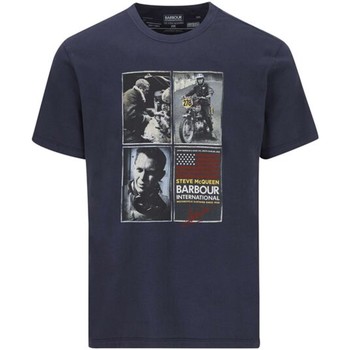 Vêtements Homme T-shirts manches courtes Barbour MTS0866 NY9 Bleu
