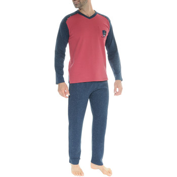 Christian Cane Pyjama long en coton Multicolore