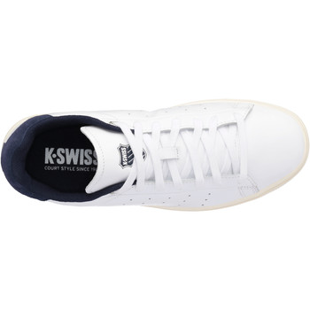 Chaussures K-Swiss COURT FRASCO II WHT/NAVY/ANTIQUWHT - Chaussures Baskets basses Homme 79 