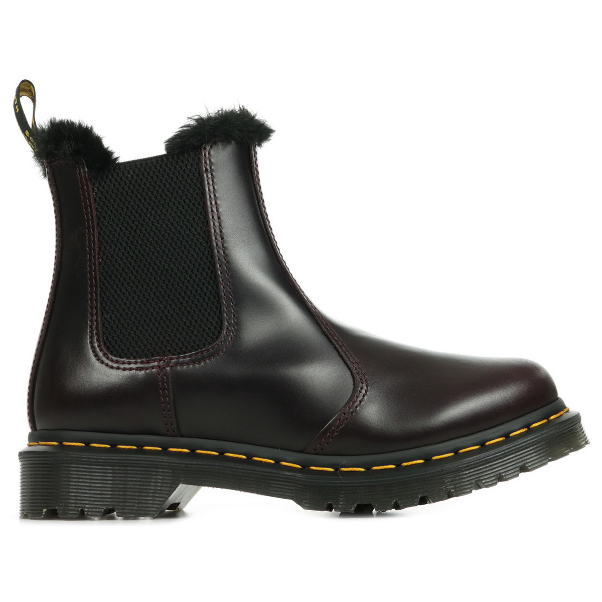 Chaussures Femme Boots Dr. Martens 2976 Leonore Rouge