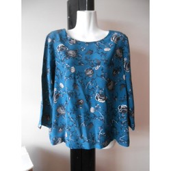 Vêtements Femme Tops / Blouses Etam haut blouse Etam t 38 Bleu