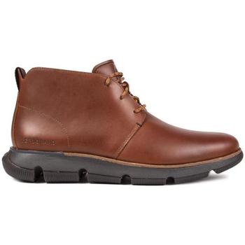 Chaussures Homme Bottes Cole Haan 4zg Chukka Boot Wp Bottes Tan Marron