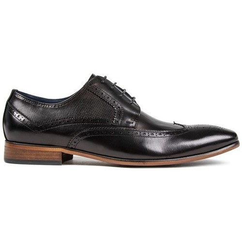Chaussures Homme Richelieu Sole Men in Black and White Noir