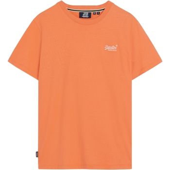 Vêtements Homme T-shirts manches courtes Superdry Vintage Logo Emb Orange