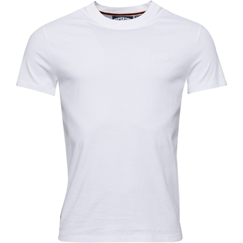 Vêtements Homme T-shirts manches courtes Superdry Vintage Logo Emb Blanc