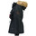 Vêtements Femme Doudounes Geographical Norway Anorak Bantouna - capuche avec bord façon fourrure Marine