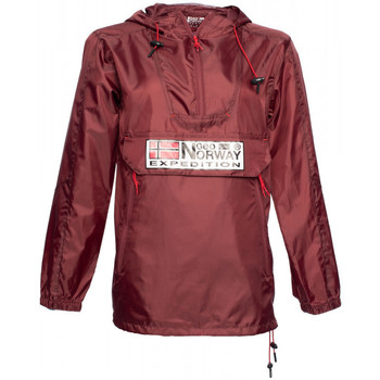 Vêtements Femme Vestes / Blazers Geographical Norway Veste - parka - coupe-vent sport Choupa - capuche Bordeaux