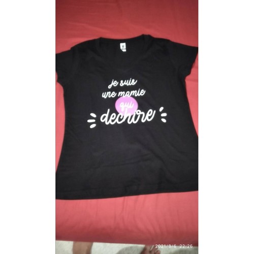 Vêtements Femme T-shirts rmar courtes Autre Tee SHIRT a message Autres