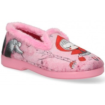 Chaussures Fille Chaussons Luna Collection 60912 Rose