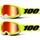Boni & Sidonie Calvin Klein Jeans 100% Masque Racecraft 2 - Yellow Mirror Red Lens YELLOW MIRROR RED LENS