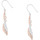 Montres & Bijoux Femme Boucles d'oreilles Cleor Boucles d'oreilles en or 375/1000 Multicolore