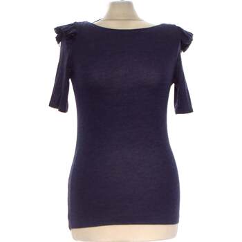 Vêtements Femme Agatha Ruiz de l Mango top manches courtes  36 - T1 - S Bleu Bleu