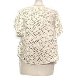 Vêtements Femme Pulls & Gilets Zara top manches courtes  34 - T0 - XS Blanc Blanc