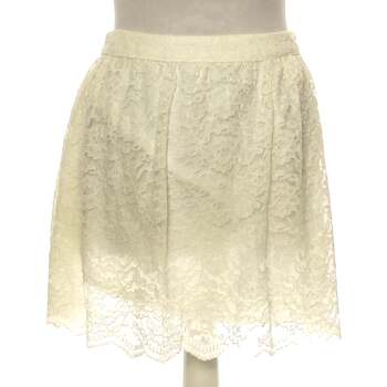 Vêtements Femme Jupes La Redoute jupe courte  38 - T2 - M Blanc Blanc
