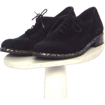 Chaussures Femme Baskets mode Jonak paire de chaussures plates  36 Noir Noir