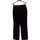 Vêtements Femme Pantalons Soft Grey 40 - T3 - L Noir