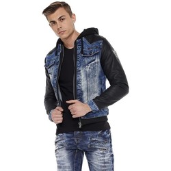 Vêtements Homme Vestes en jean Cipo And Baxx Veste En Jean  pour Homme - CJ235 Bleu