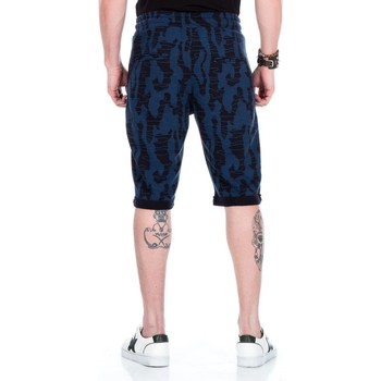 Vêtements Homme Shorts / Bermudas Cipo And Baxx Shorts  pour Homme - CK167 - Indigo - XL Indigo