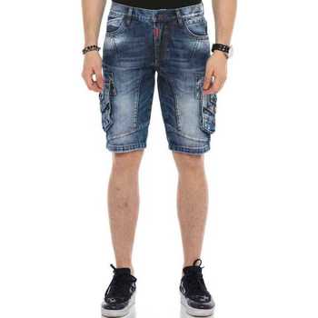 Vêtements Homme Shorts / Bermudas Cipo And Baxx Shorts  pour Homme - CK209 - Bleu - 40 Bleu
