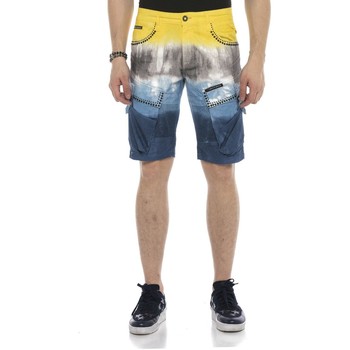 Vêtements Homme Shorts / Bermudas Cipo And Baxx Shorts  pour Homme - CK211 Jaune