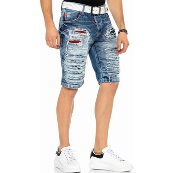 Vêtements Homme Shorts / Bermudas Cipo And Baxx Shorts  pour Homme - CK219 Bleu