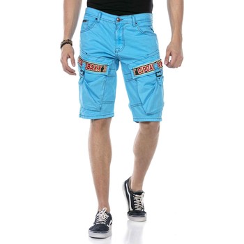 Vêtements Homme Shorts / Bermudas Cipo And Baxx Shorts  pour Homme - CK243 Bleu
