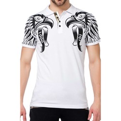 Vêtements Homme Polos manches courtes Cipo And Baxx T-Shirt  pour Homme - CT403 - Blanc - XL Noir