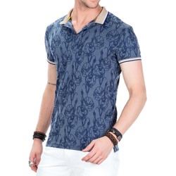 Vêtements Homme Polos manches courtes Cipo And Baxx T-Shirt  pour Homme - CT451 - Bleu - XXL Bleu