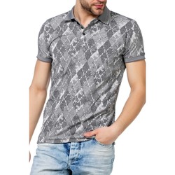 Vêtements Homme Polos manches courtes Cipo And Baxx T-Shirt  pour Homme - CT452 - Gris - XL Gris