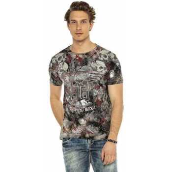 Vêtements Homme T-shirts & Polos Cipo And Baxx T-Shirt  pour Homme - CT541 Vert
