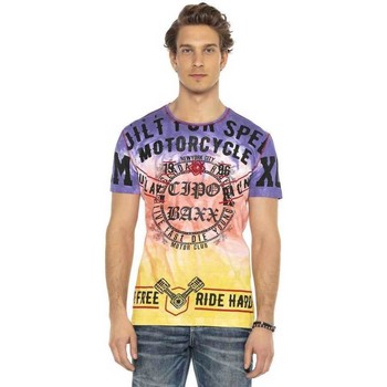 Vêtements Homme T-shirts & Polos Cipo And Baxx T-Shirt  pour Homme - CT580 Violet