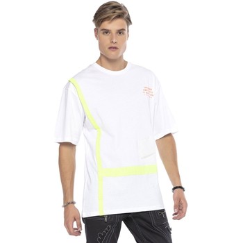 Vêtements Homme T-shirts & Polos Cipo And Baxx T-Shirt  pour Homme - CT587 Blanc