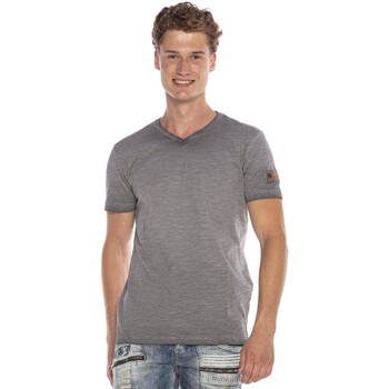 Vêtements Homme T-shirts & Polos Cipo And Baxx T-Shirt  pour Homme - CT596 Gris