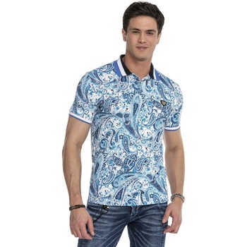 Vêtements Homme T-shirts manches courtes Cipo And Baxx T-Shirt  pour Homme - CT620 Bleu