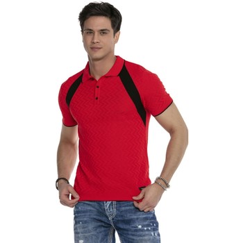 Vêtements Homme T-shirts manches courtes Cipo And Baxx T-Shirt  pour Homme - CT652 Rouge